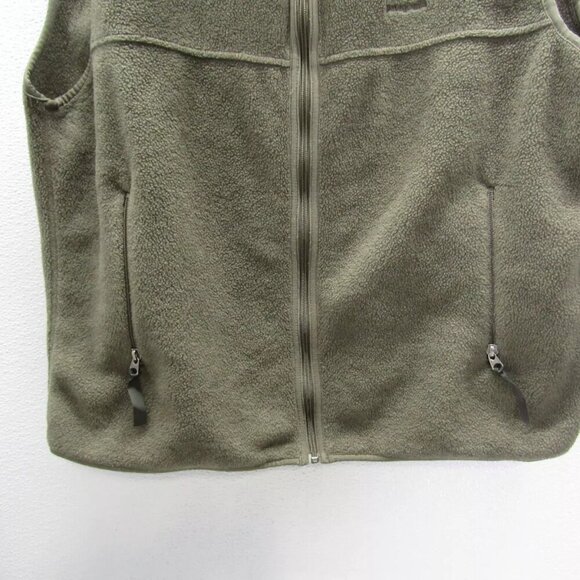 NEW PATAGONIA Mens Las Gatos Fleece Vest Size XL Olive Green - Picture 5 of 11